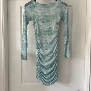 Dynamite Ruched Slinky mini dress